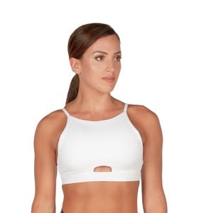 White Corio Active Sports Bra